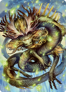 Kura, the Boundless Sky Art Card [Kamigawa: Neon Dynasty Art Series] | Galaxy Games LLC