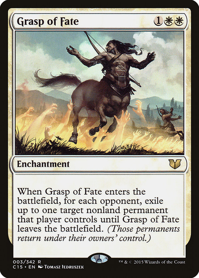 Grasp of Fate [Commander 2015] | Galaxy Games LLC