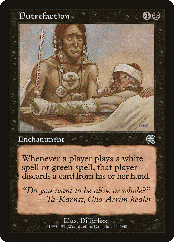 Putrefaction [Mercadian Masques] | Galaxy Games LLC