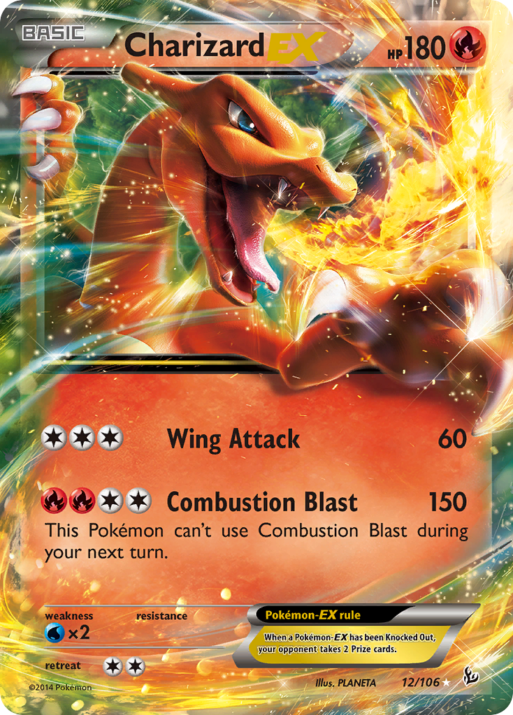 Charizard EX (12/106) [XY: Flashfire] | Galaxy Games LLC