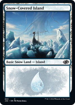 Snow-Covered Island [Jumpstart 2022] | Galaxy Games LLC