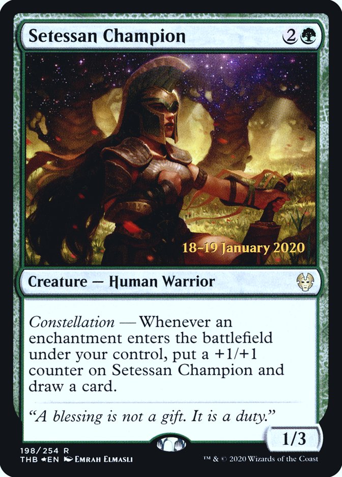 Setessan Champion [Theros Beyond Death Prerelease Promos] | Galaxy Games LLC