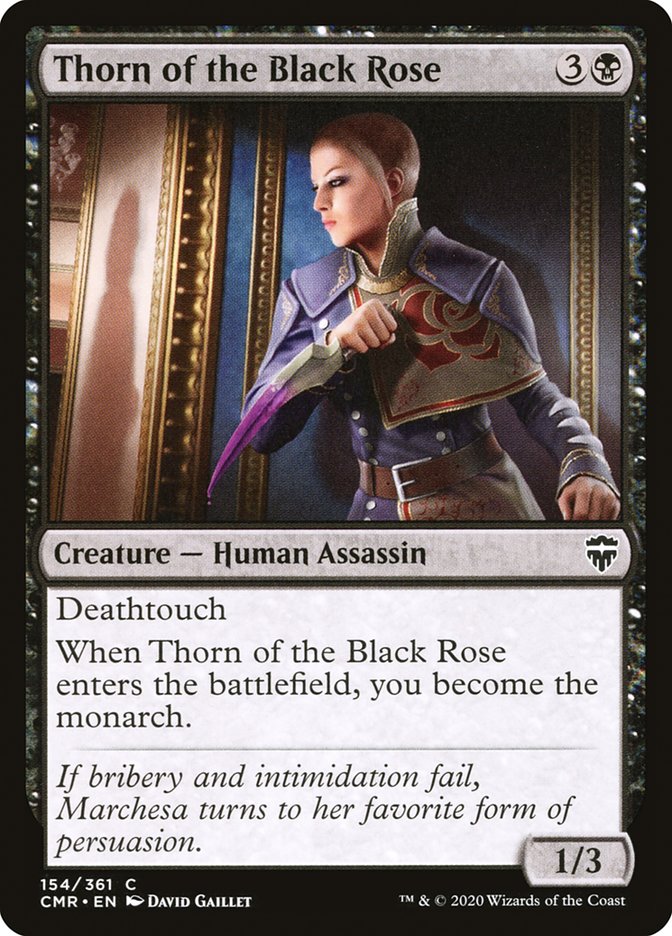 Thorn of the Black Rose [Commander Legends] | Galaxy Games LLC