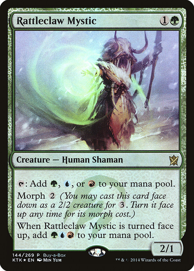 Rattleclaw Mystic (Buy-A-Box) [Khans of Tarkir Promos] | Galaxy Games LLC