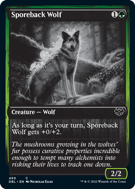 Sporeback Wolf [Innistrad: Double Feature] | Galaxy Games LLC