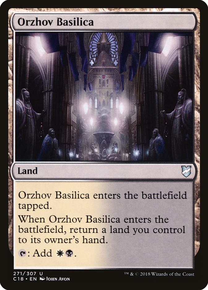 Orzhov Basilica [Commander 2018] | Galaxy Games LLC