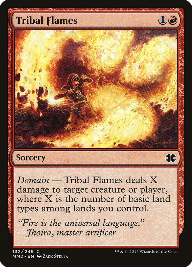 Tribal Flames [Modern Masters 2015] | Galaxy Games LLC