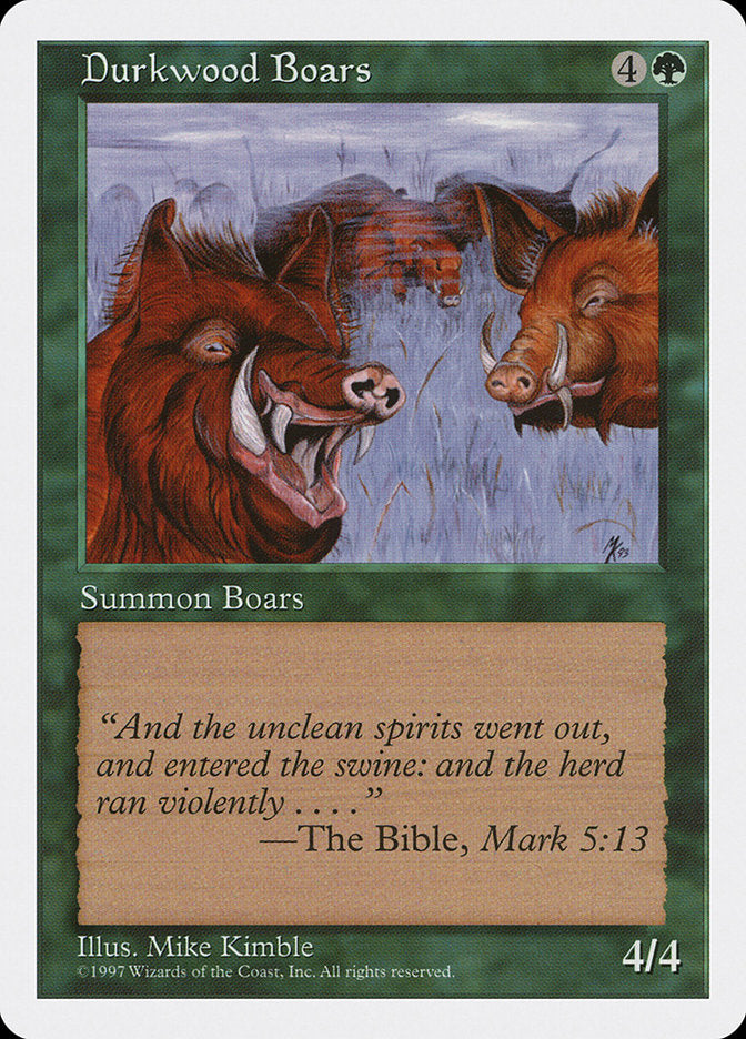 Durkwood Boars [Fifth Edition] | Galaxy Games LLC