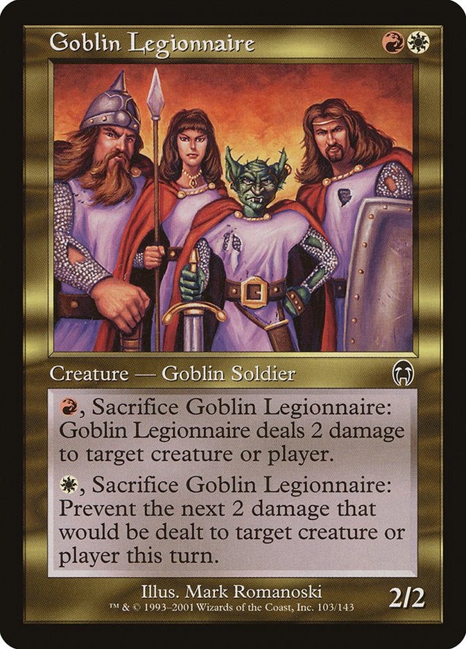 Goblin Legionnaire [Apocalypse] | Galaxy Games LLC