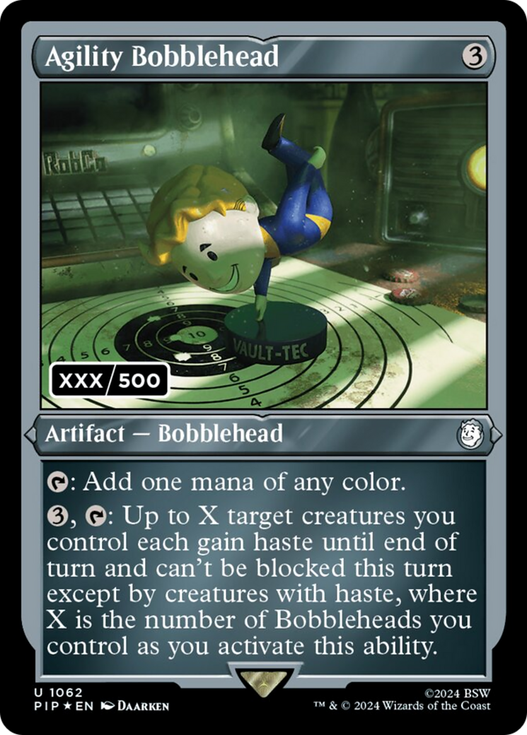 Agility Bobblehead (Serial Numbered) [Fallout] | Galaxy Games LLC
