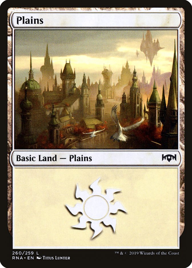 Plains (260) [Ravnica Allegiance] | Galaxy Games LLC