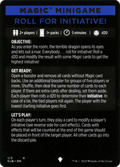 Roll for Initiative! (Magic Minigame) [Commander Legends: Battle for Baldur's Gate Minigame] | Galaxy Games LLC