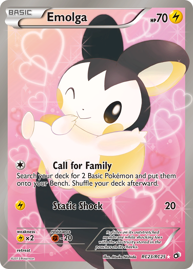 Emolga (RC23/RC25) [Black & White: Legendary Treasures] | Galaxy Games LLC