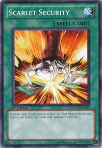 Scarlet Security [EXVC-EN045] Common | Galaxy Games LLC