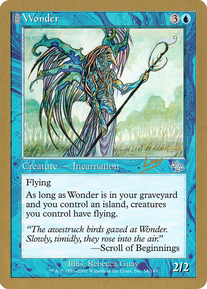 Wonder (Raphael Levy) [World Championship Decks 2002] | Galaxy Games LLC