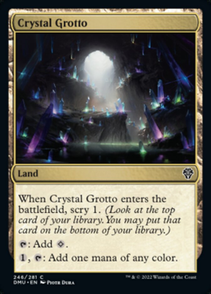 Crystal Grotto [Dominaria United] | Galaxy Games LLC