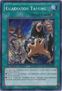 Gladiator Taming [EXVC-EN087] Secret Rare | Galaxy Games LLC