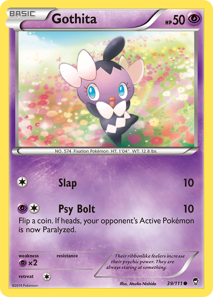 Gothita (39/111) [XY: Furious Fists] | Galaxy Games LLC