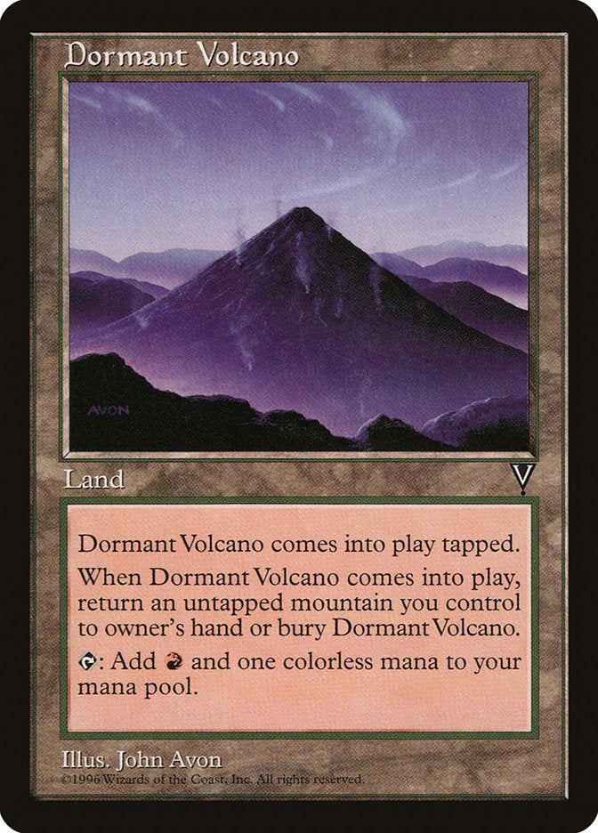 Dormant Volcano [Visions] | Galaxy Games LLC