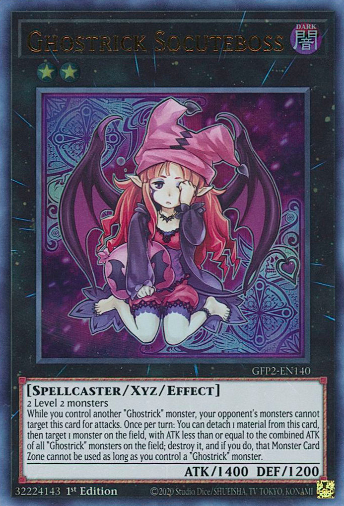 Ghostrick Socuteboss [GFP2-EN140] Ultra Rare | Galaxy Games LLC