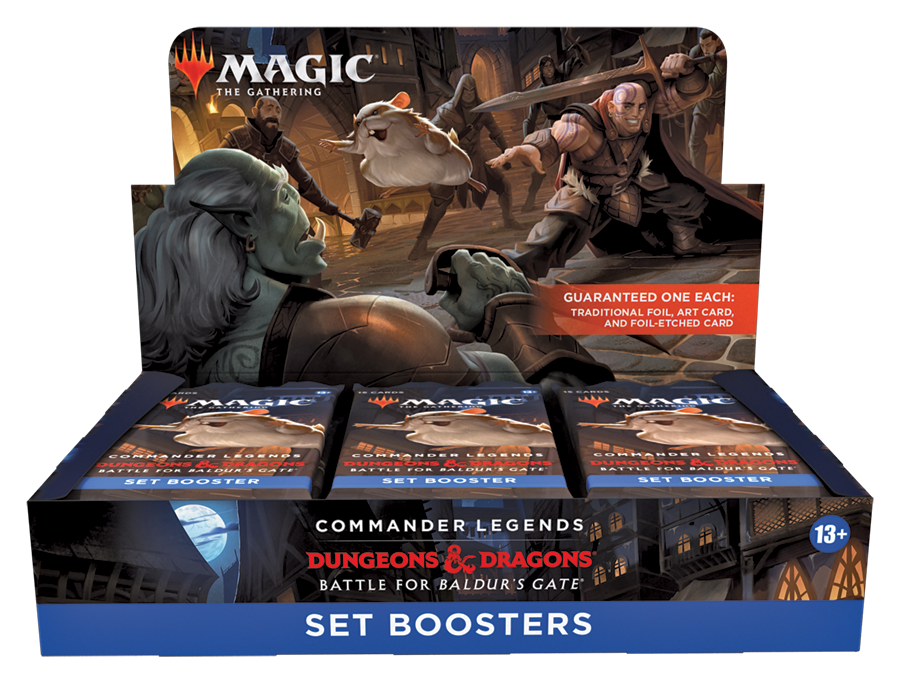 Commander Legends: Battle for Baldur's Gate - Set Booster Display | Galaxy Games LLC