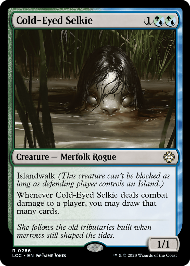Cold-Eyed Selkie [The Lost Caverns of Ixalan Commander] | Galaxy Games LLC