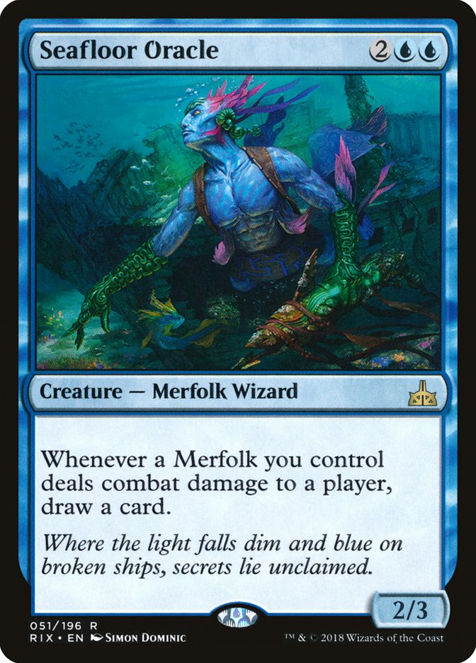 Seafloor Oracle [Rivals of Ixalan] | Galaxy Games LLC