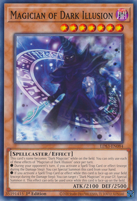 Magician of Dark Illusion [LDS3-EN084] Common | Galaxy Games LLC