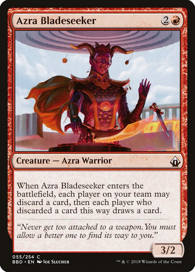 Azra Bladeseeker [Battlebond] | Galaxy Games LLC