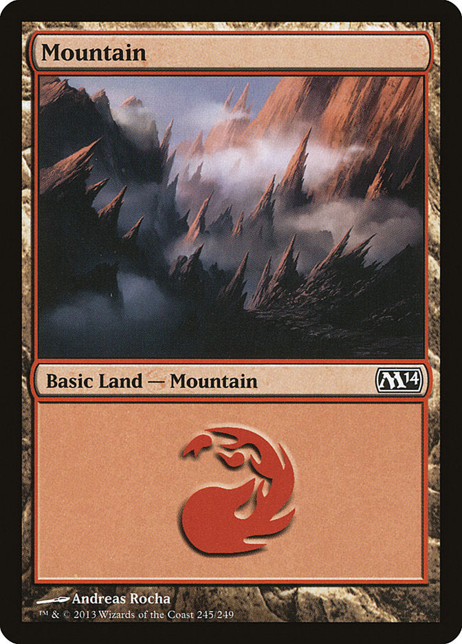 Mountain (245) [Magic 2014] | Galaxy Games LLC