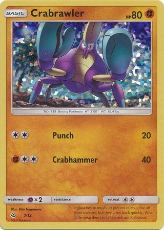 Crabrawler (7/12) [McDonald's Promos: 2017 Collection] | Galaxy Games LLC