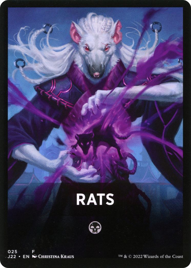 Rats Theme Card [Jumpstart 2022 Front Cards] | Galaxy Games LLC