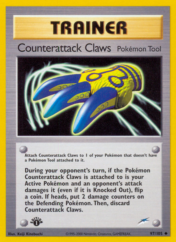 Counterattack Claws (97/105) [Neo Destiny 1st Edition] | Galaxy Games LLC