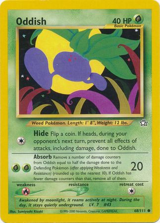 Oddish (68/111) [Neo Genesis Unlimited] | Galaxy Games LLC