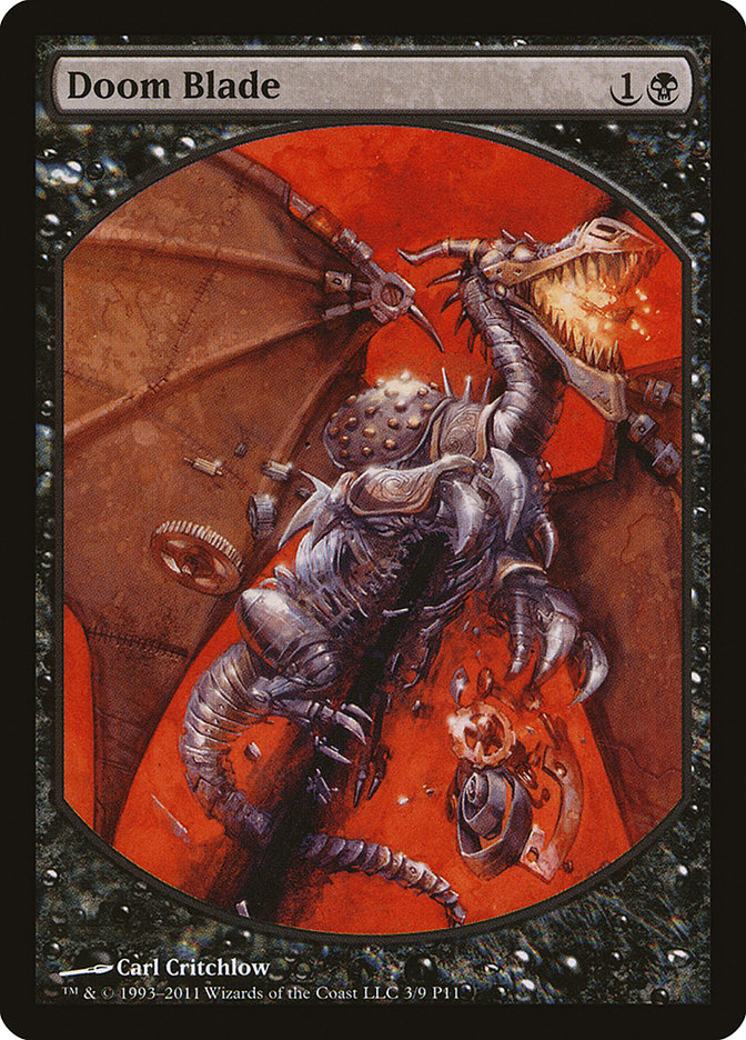 Doom Blade [Magic Player Rewards 2011] | Galaxy Games LLC