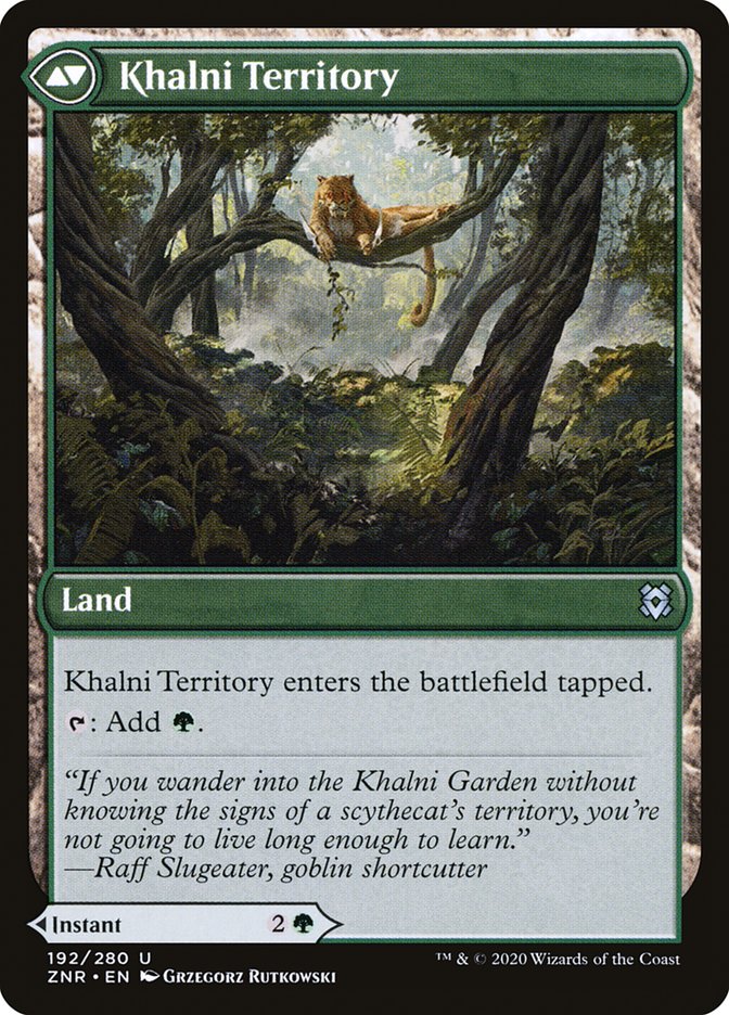 Khalni Ambush // Khalni Territory [Zendikar Rising] | Galaxy Games LLC