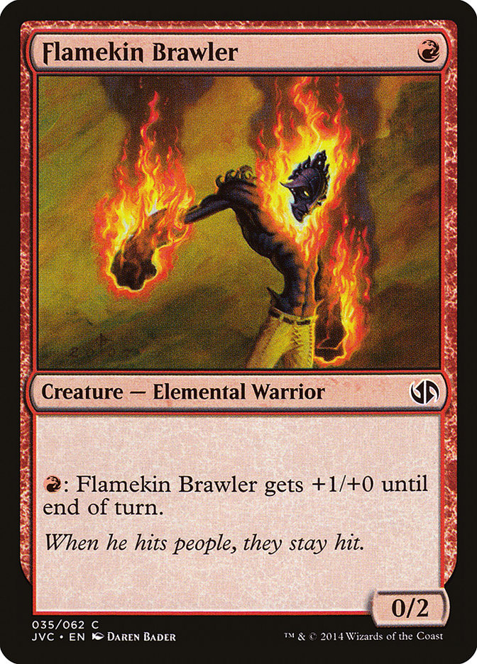 Flamekin Brawler [Duel Decks Anthology] | Galaxy Games LLC