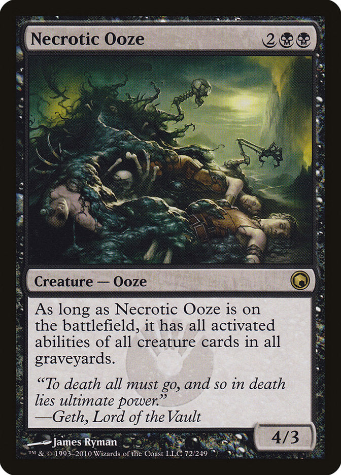 Necrotic Ooze [Scars of Mirrodin] | Galaxy Games LLC