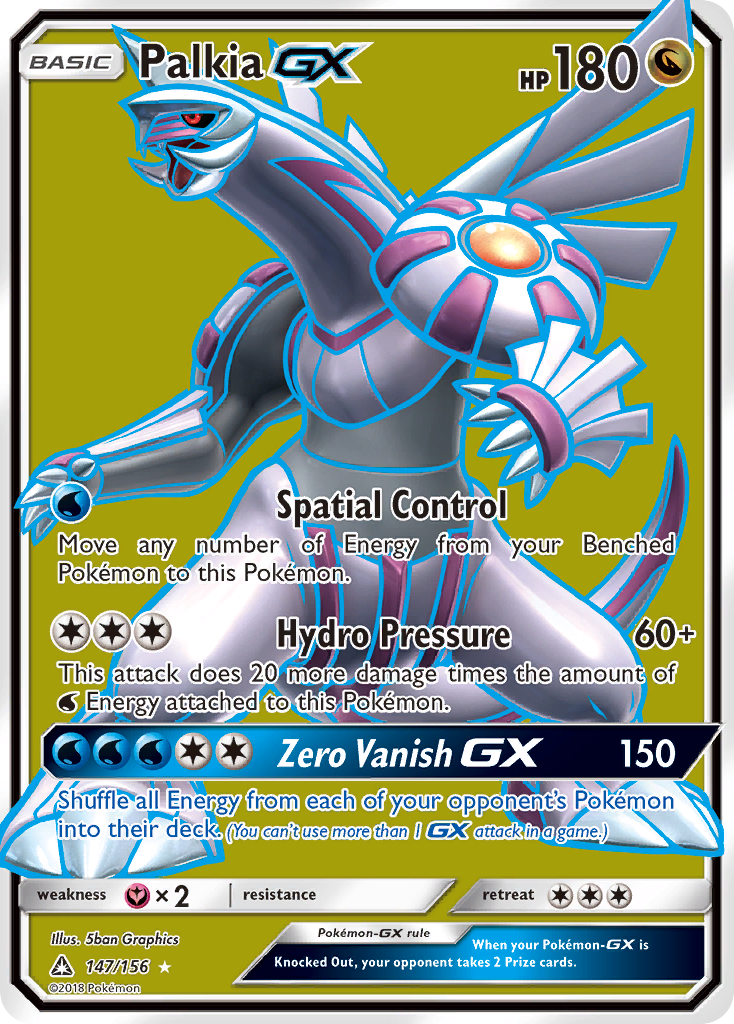 Palkia GX (147/156) [Sun & Moon: Ultra Prism] | Galaxy Games LLC