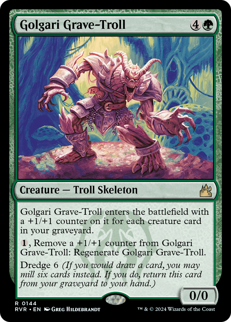 Golgari Grave-Troll [Ravnica Remastered] | Galaxy Games LLC