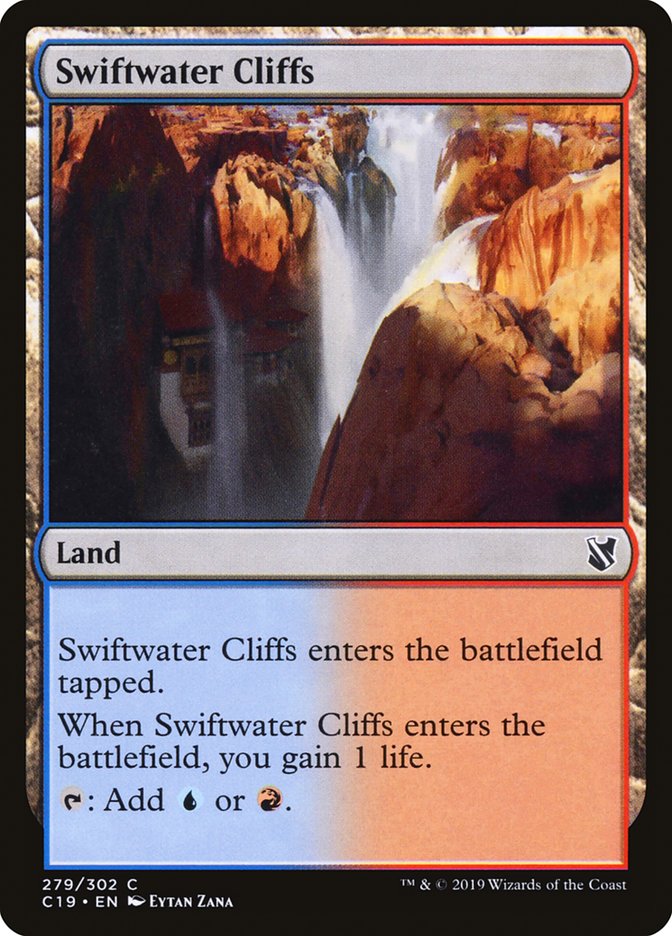 Swiftwater Cliffs [Commander 2019] | Galaxy Games LLC