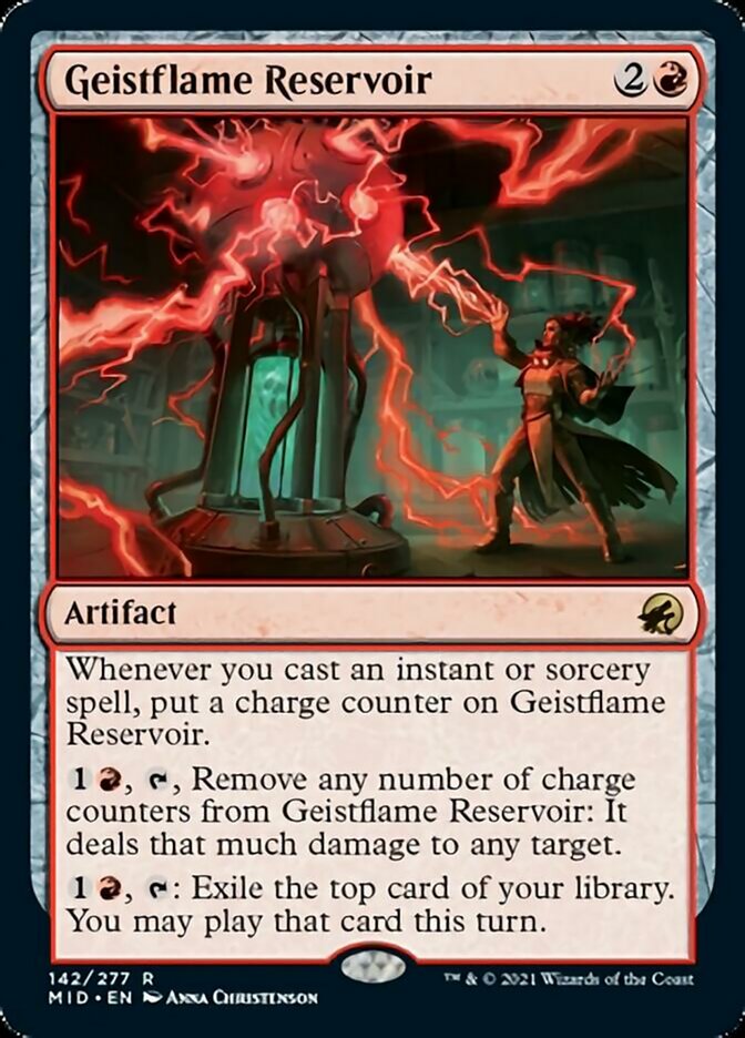 Geistflame Reservoir [Innistrad: Midnight Hunt] | Galaxy Games LLC