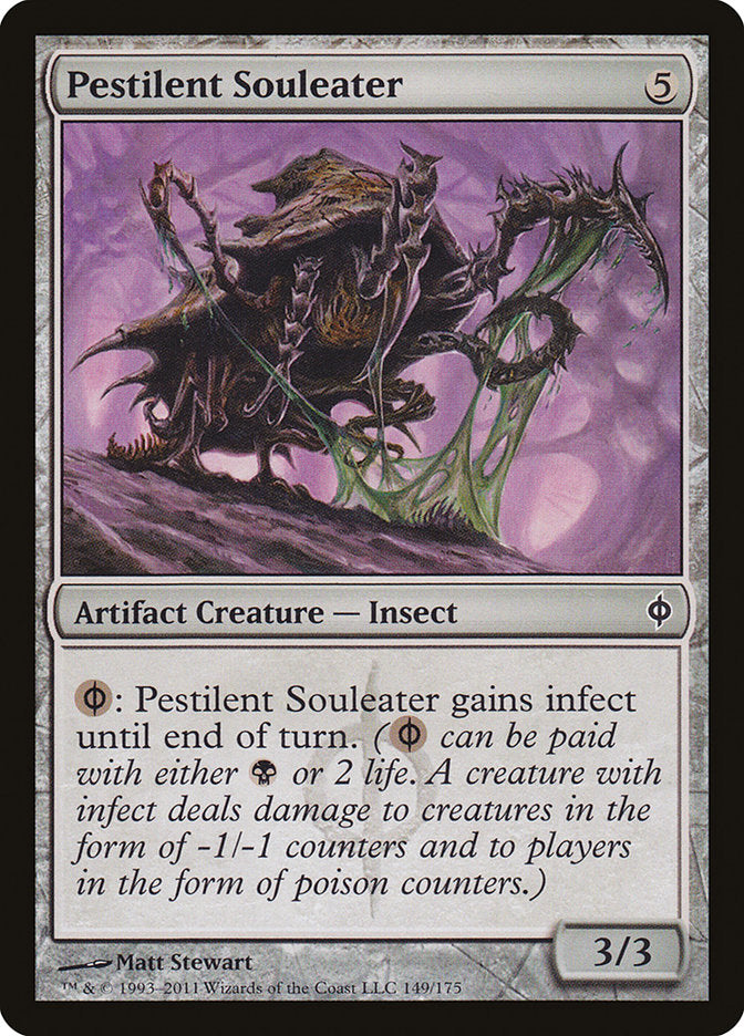 Pestilent Souleater [New Phyrexia] | Galaxy Games LLC