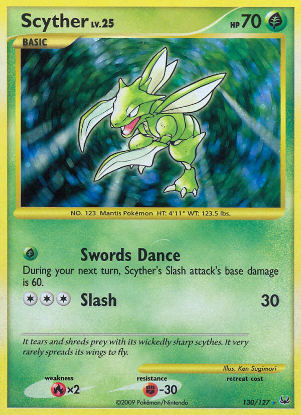 Scyther (130/127) [Platinum: Base Set] | Galaxy Games LLC