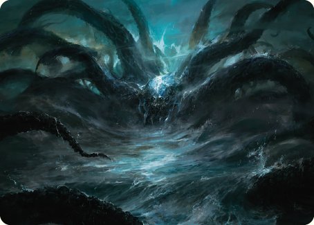 The Watcher in the Water Art Card [The Lord of the Rings: Tales of Middle-earth Art Series] | Galaxy Games LLC