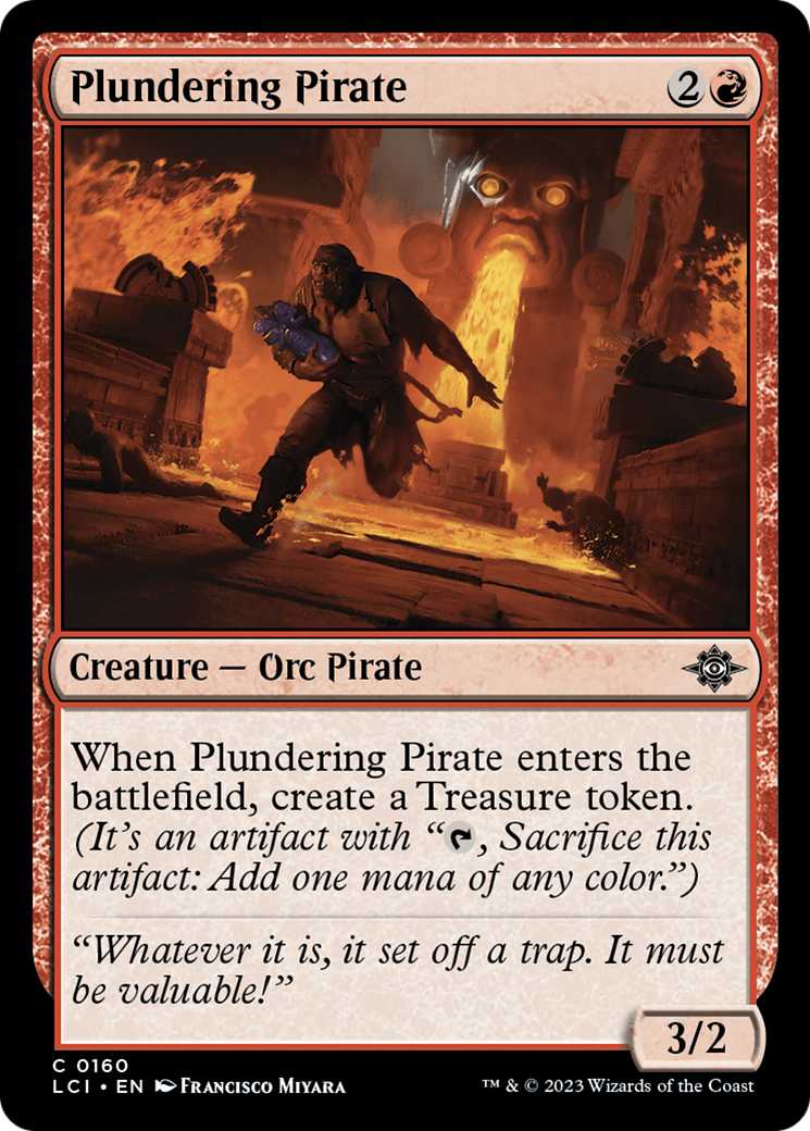 Plundering Pirate [The Lost Caverns of Ixalan] | Galaxy Games LLC