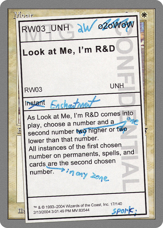 Look at Me, I'm R&D [Unhinged] | Galaxy Games LLC