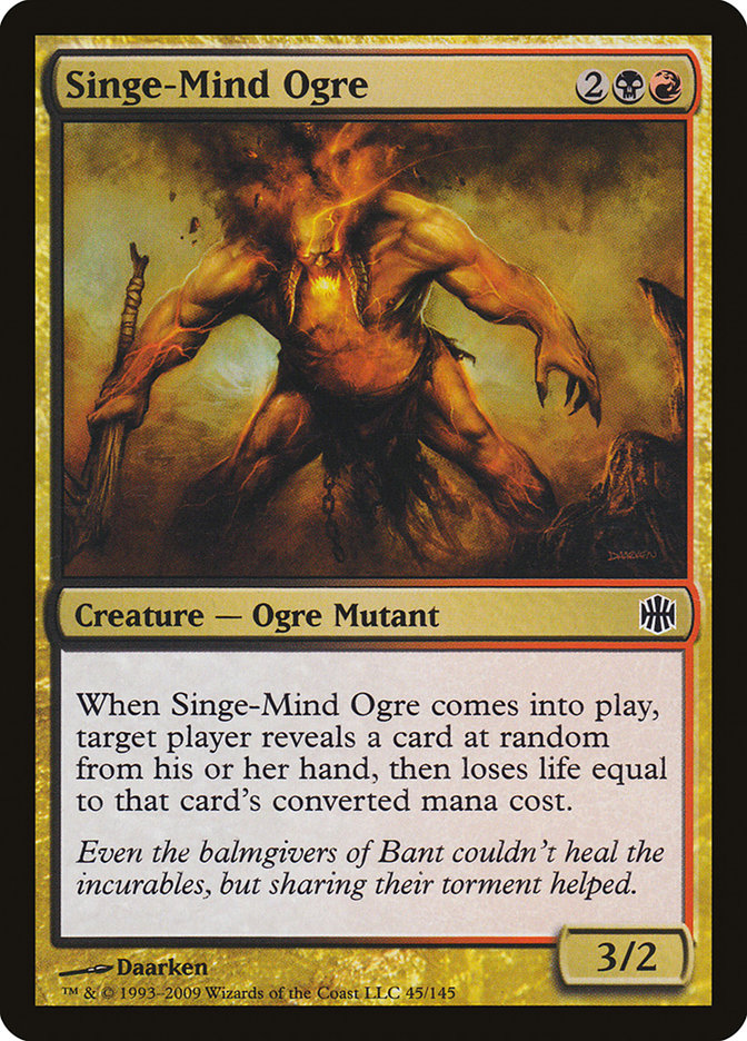 Singe-Mind Ogre [Alara Reborn] | Galaxy Games LLC