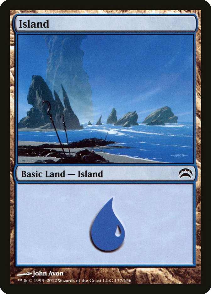 Island (137) [Planechase 2012] | Galaxy Games LLC