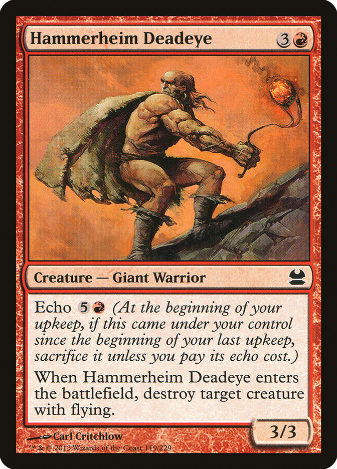 Hammerheim Deadeye [Modern Masters] | Galaxy Games LLC